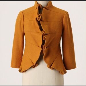 Anthropologie Tabitha Terrace House Jacket